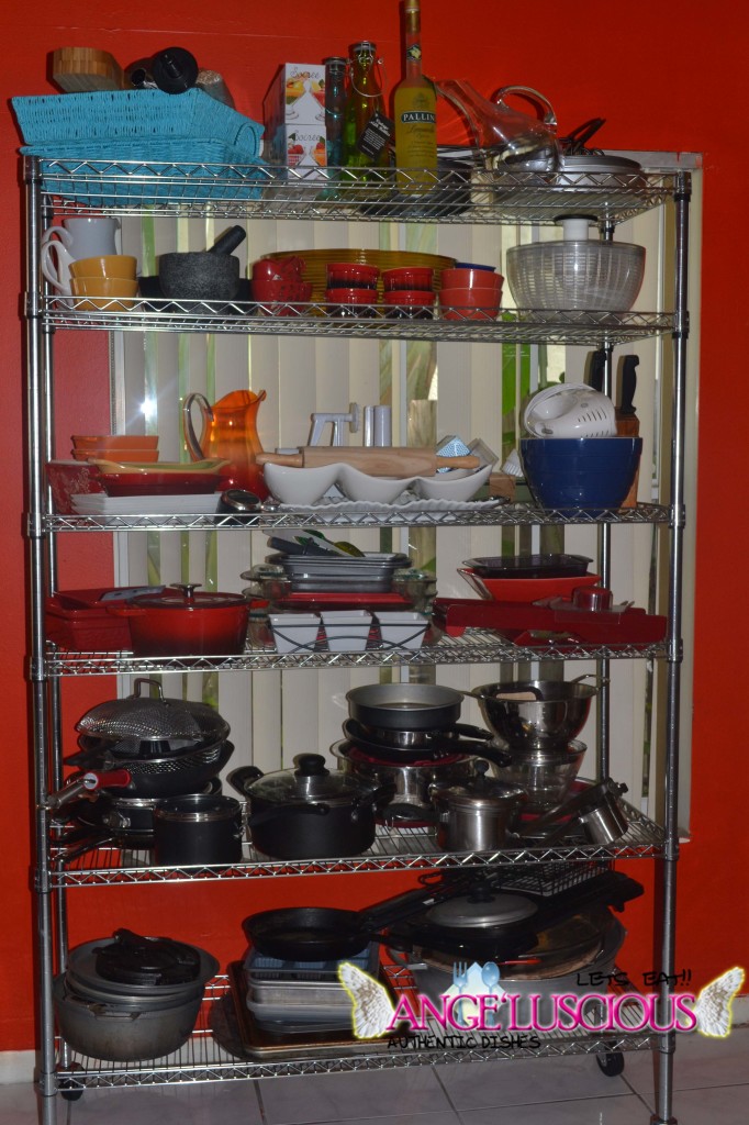 organize kitchenware