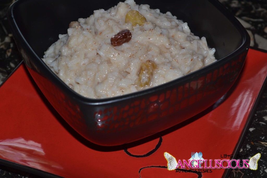 Cardamon Infused Rice Porridge